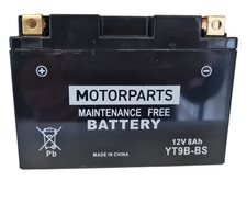 BATTERIA YT9B-BS 12V 8 AH PER YAMAHA T-MAX 5GJ 500 4T 2001/2003