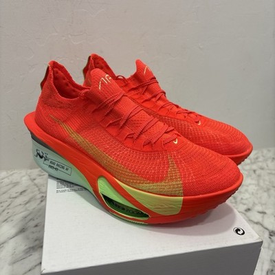 Size 9.5 - Nike Air Zoom Alphafly NEXT% 3 Bright Crimson Lime