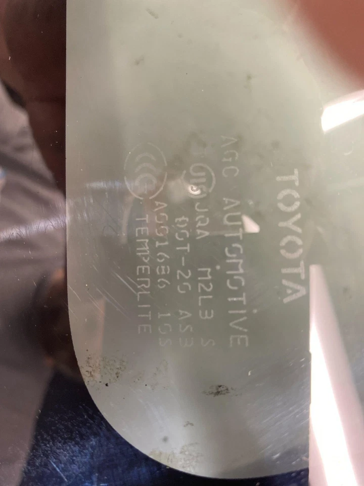 Rear Quarter Window Glass Driver TOYOTA FJ CRUISER Left 07 08 09 10 11 12 13 14 Foto 3 de 3