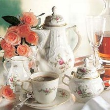 Rosenthal Sanssouci Elefante Muschio Rosa Nuovo Porcellana Stoviglie