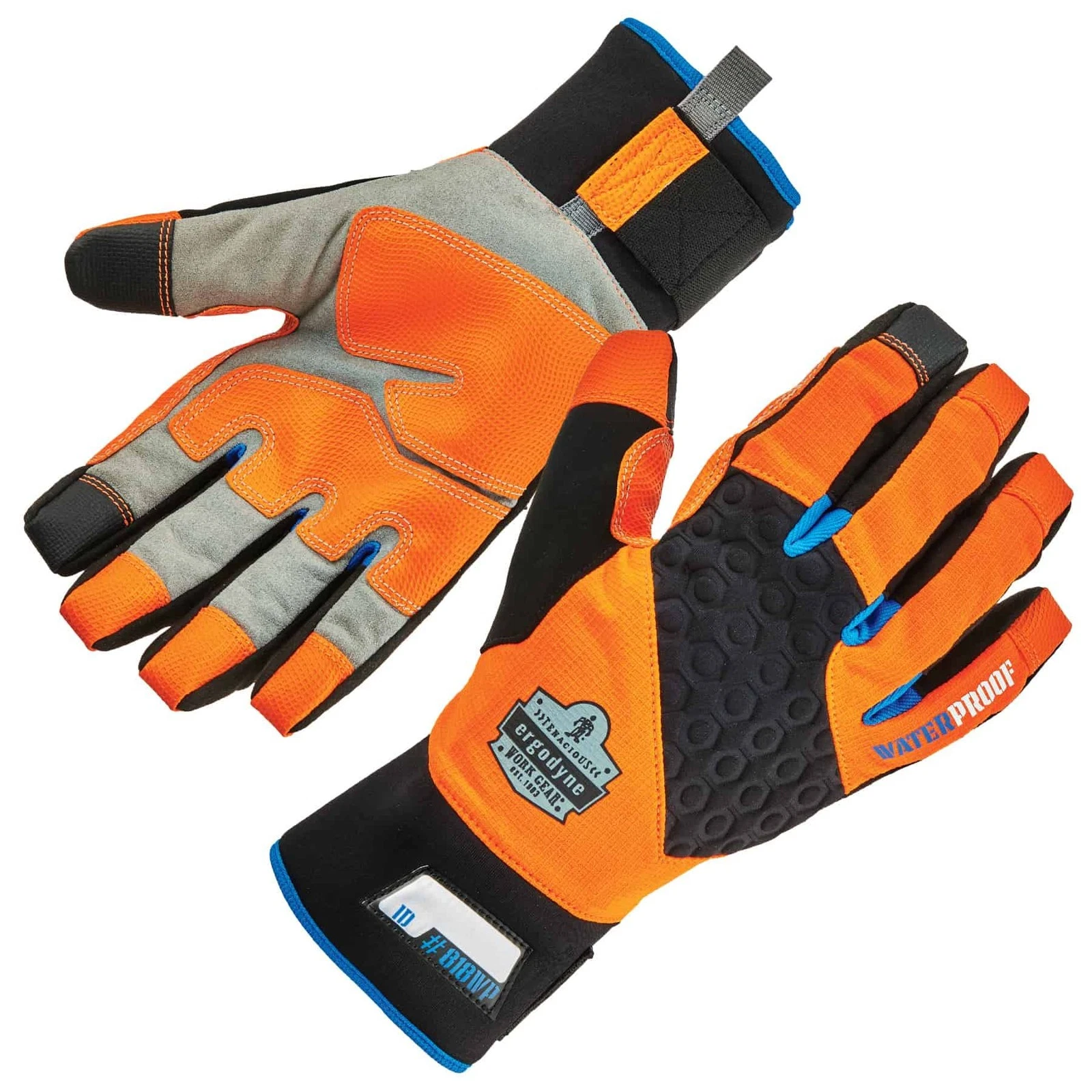 Waterproof Work Gloves, High Visibility, Thermal Insulated, Touchscreen, Enha...