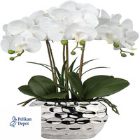 Keramiktopf Orchidee Phalaenopsis 44 Cm Deko Wohnraum