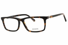 Guess GU50190 052 Dark Havana 58mm Eyeglasses New Authentic