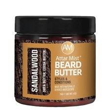 AM Beard Butter Beard Care - Sandalwood Long Lasting Styling and Hydration For a