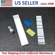 LED Motion Sensor Rechargeable Light Lamp Strip Under Cabinet Closet Kitchen USB