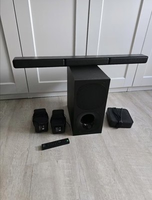 Sony HT-S40R Soundbar + Subwoofer + Surround schwarz Heimkinosystem Dolby Audio