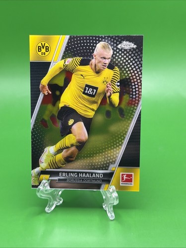 2021-22 Topps Chrome Bundesliga #30 Erling Haaland