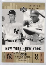 2001 Upper Deck Legends of New York Don Larsen Duke Snider #160 HOF 1m8