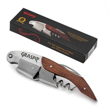 waiters style corkscrew and bottle opener