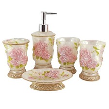 Vintage Bathroom , 5Piece Bathroom Set, Bathroom Set Features, Soap Dispenser...