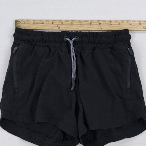 Athleta Girl All Play 3" Short Large Size 12 Black Athletic - Picture 7 of 9