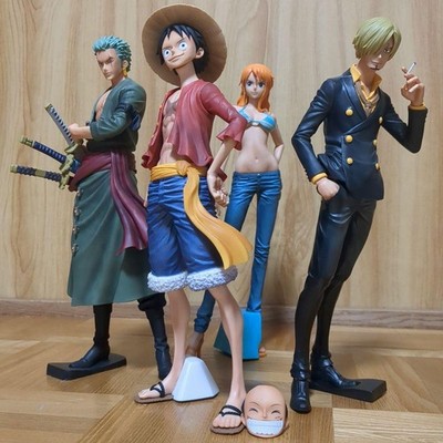One Piece Grandista Luffy Zoro Nami Sanji Set Figures | eBay