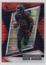 2021 Panini Rookies & Stars Red Pulsar Prizm David Johnson #40 1f5
