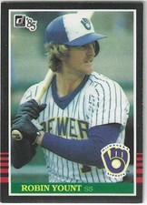 1985 Donruss #48 Robin Yount Milwaukee Brewers HOF NrMt-Mt