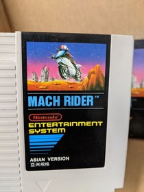 Asian Version Mach Rider for Nintendo NES ASI