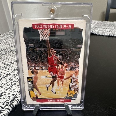 Upper Deck Collector's Choice Bulls Victory Tour '95-'96 Jordan #46 Bulls