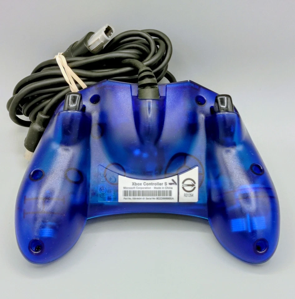 Microsoft Xbox Controller S Wired (Blue) Official With Breakaway - Image 2 of 2