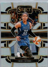 2024 Panini Select WNBA #15 Maya Moore Prizms Silver