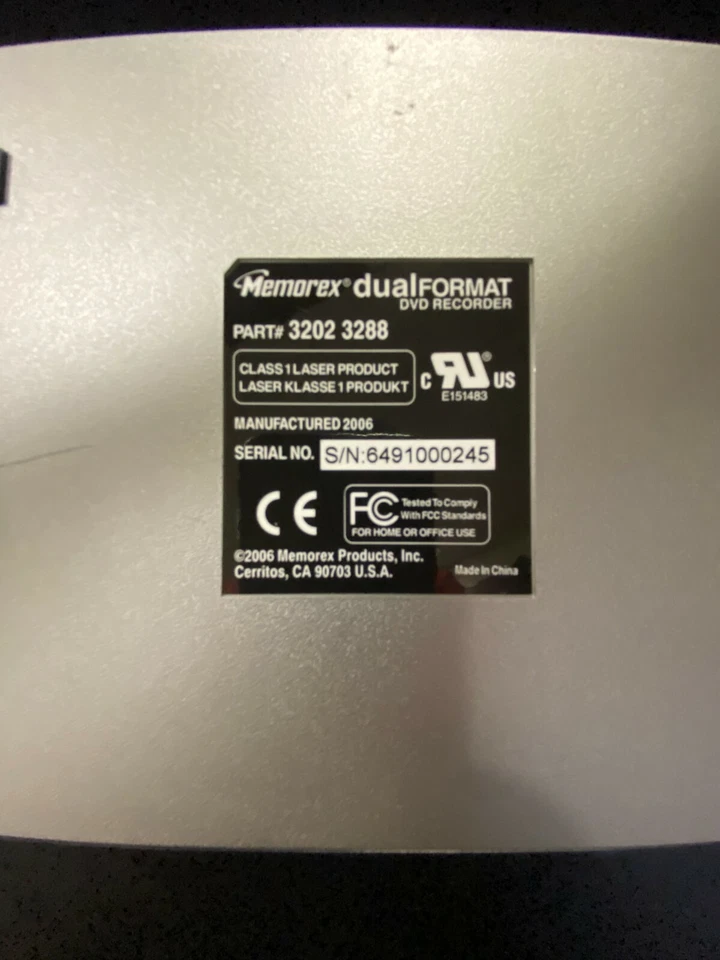 Memorex 3202-3223 USB Lightscribe DVD multi recorder - Image 4 of 4