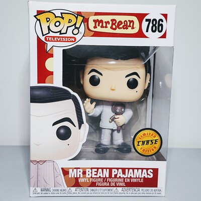 Funko Pop Television: Mr. Bean - Mr. Bean in Pajamas #786 Chase Edition