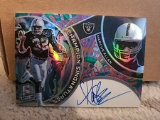 Marcus Allen 4/5 2023 Panini Spectra Champion Signature On Card Auto Raiders HOF