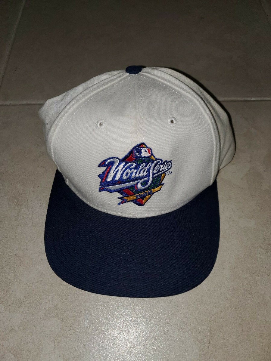 90's New Vintage 1999 MLB WORLD SERIES AL NL Snapback Sport Cap