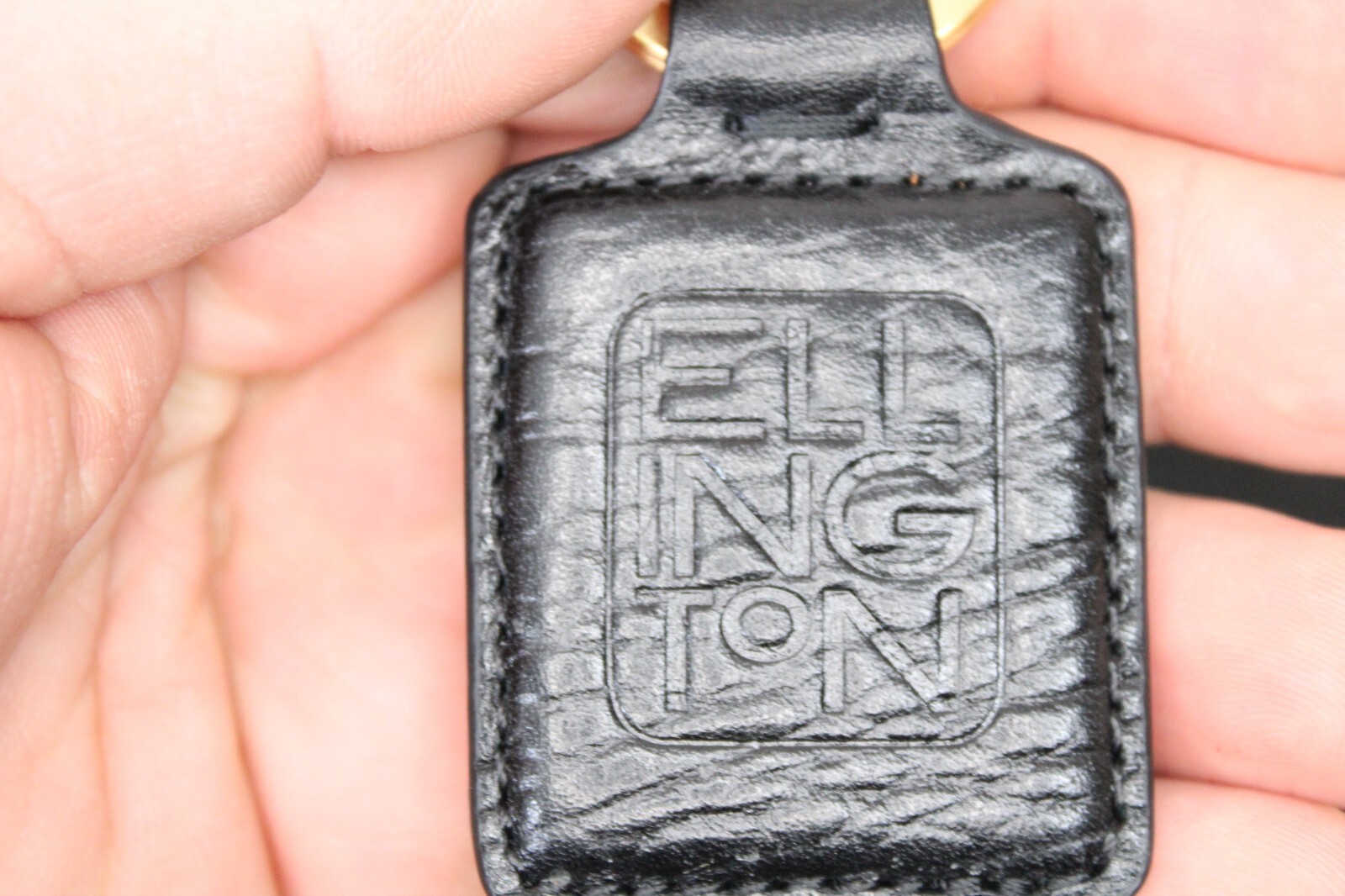 Ellington Black Nylon Crossbody Bag Gem