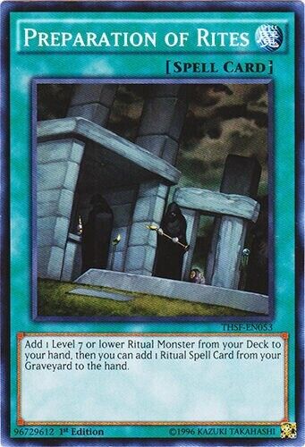Yu-Gi-Oh! - Preparation of Rites  (THSF-EN053) - The Secret Forces - NM - Picture 1 of 1
