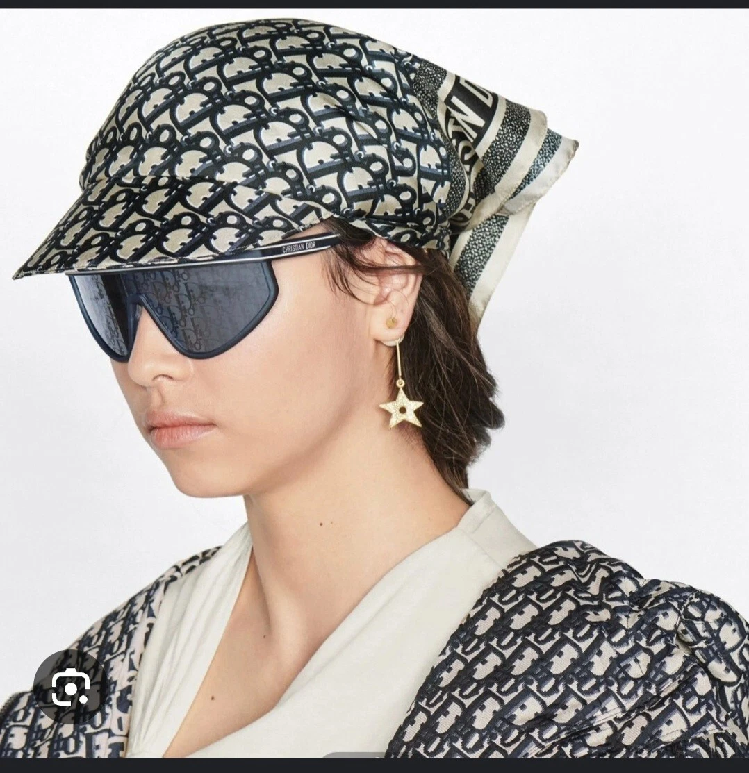 Magnifique écharpe chapeau oblique Dior
