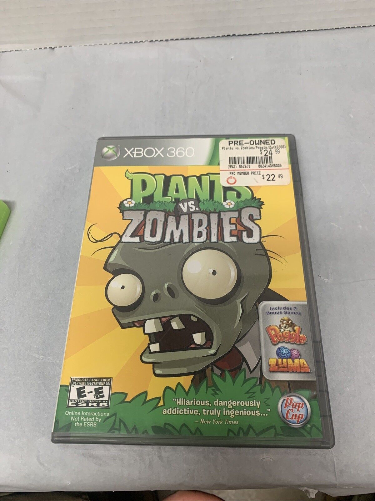 Jogo Plants vs. Zombies + Peggle + Zuma - Xbox 360 - MeuGameUsado