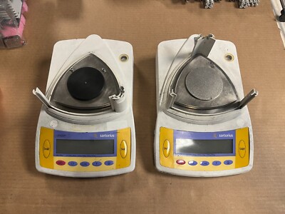 LOT (2) Sartorius Scale CP323P Top Loading Analytical Balance 320 g max. 0.001g