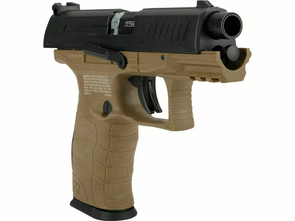 Umarex T4E Walther PPQ M2 .43 Cal Paintball Pistol w/CO2& Mag& 100x Rubber Balls