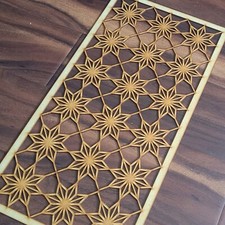 Floral Trellis Decorative Screen Radiator Cabinet Panel 2FT x 4FT 3mm 6mm 0229