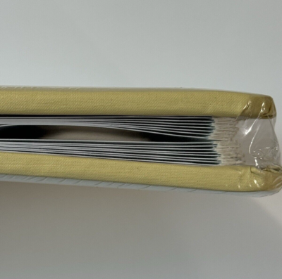 CM Creative Memories Scrapbook Original 12x12 Yellow Album Scroll