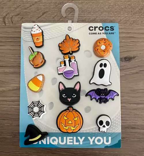 Newly Added Styles for Halloween All croc charms shown are updated