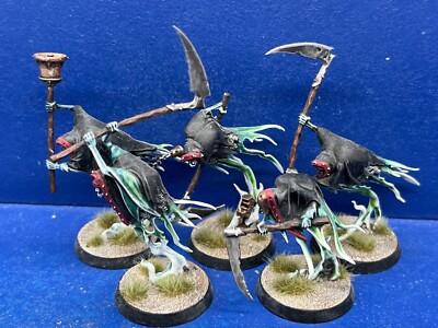 5 Grimghast Reapers der Nighthaunt GUT BEMALT