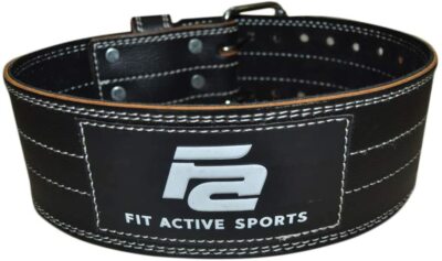 Fit Active Sports Weight Lifting Belt for Men and Women | Durable, Comfortable