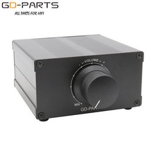 Preamplificatore Passivo Stereo Regolatore Volume Audio ALPS RK27 2x50KA Pot Nero