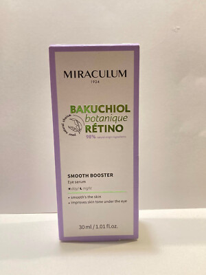 Miraculum Bakuchiol Botanique Retino Smoo Booster Eye Serum 30ml NIB
