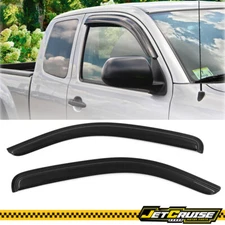 Fits 05-15 Toyota Tacoma Access Extended Cab Acrylic Window Visor Rain Sun Guard
