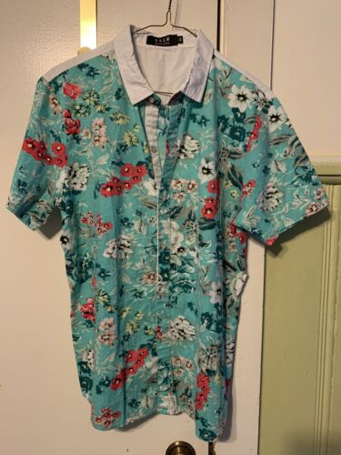 SSLR Button Down Shirt Tropics Men’s Collection Si