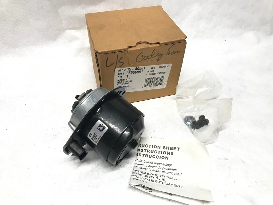 Ventilador motor izquierdo para Pontiac Grand Prix, Chevrolet Impala 2004-2005 Foto 4 de 4
