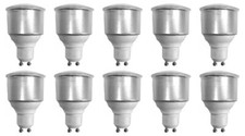  TP24 8722 Long Neck L1/GU10 LED Light Bulbs 3.5 W Warm White 3000K x10
