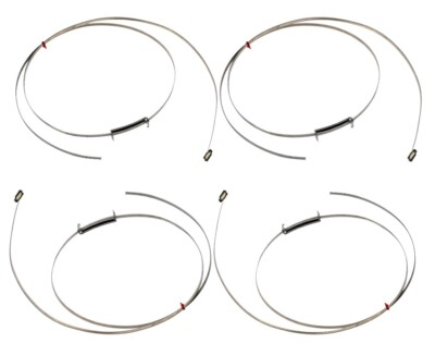 #ad 4 Universal TPMS Band With Mounting Cable Strap Fits 15 In. to 20 In. Wheels $110.04