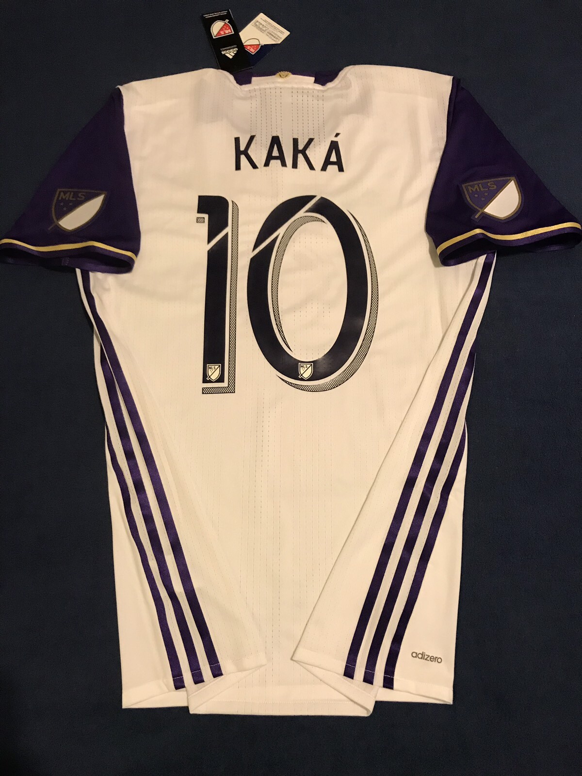 ADIDAS ADIZERO ORLANDO CITY KAKÁ SOCCER JERSEY MLS USA BRASIL MEXICO AMERICA