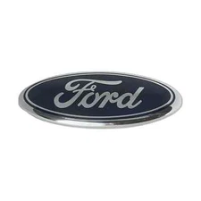 FORD BLUE EMBLEM 4 INCH OVAL LOGO Front Grill/Tailgate Badge 4” 3M Tape