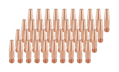 Tapered Contact Tips Replacement for LIN 100L & Tweco Mini #1 Guns, Model: 11T
