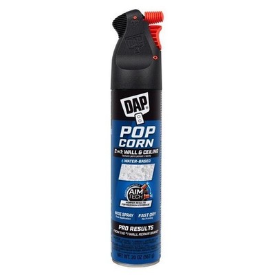 DAP White Water-Based Popcorn Ceiling Spray Texture 20 Oz. New Free Shipping