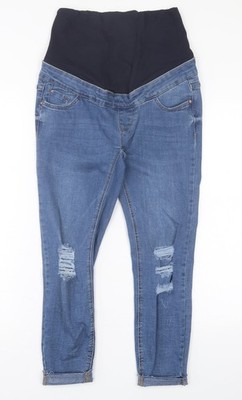Damenjeans UK Größe 8 New Look Regular Fit Skinny
