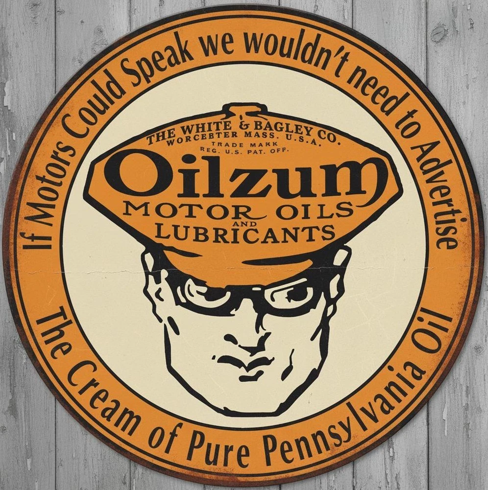 Oilzum In Collectible Gas & Oil Advertising Signs for sale | eBay